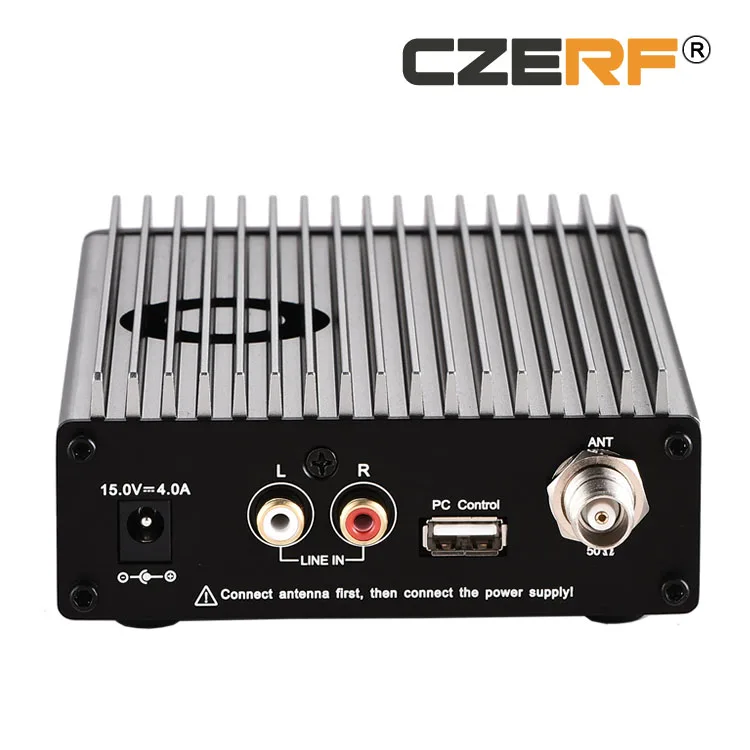 Бесплатная доставка 76 88MHz fm передатчик CZE 15B 15w Беспроводная стерео мини