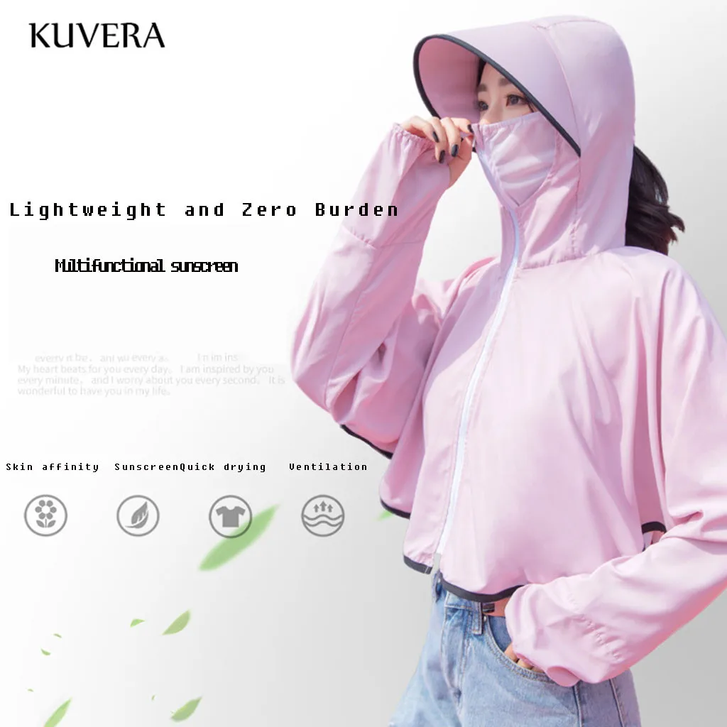

Men Women New Summer Breathable Sunscreen Sportswear Thin Windbreaker Tops men's shirt long sleeve slim fit#G35