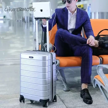 

Large volume Multifunction Rolling Luggage Spinner brand Travel Bags Business long distance travel Suitcase Wheels