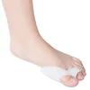 1Pair Silicone Gel foot fingers Two Hole Toe Separator Thumb Valgus Protector Bunion adjuster Hallux Valgus Guard feet care ► Photo 2/6