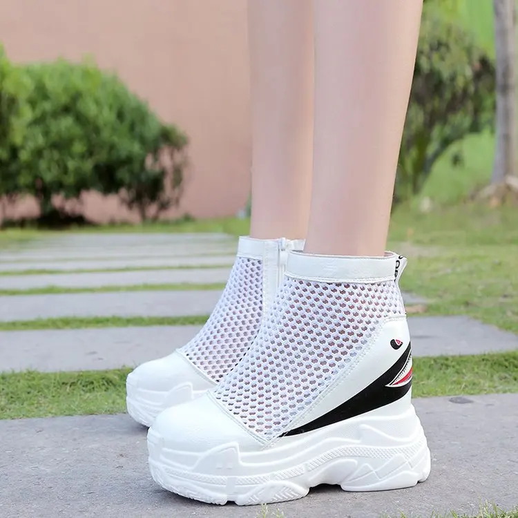 12cm Women Sandals 2019 Summer Hidden Heel Gladiator Sandals For Woman Fashion Hollow Out Chunky Sandal Women Summer Beach Shoes 12cm Women Sandals 2019 Summer Hidden Heel Gladiator Sandals For Woman Fashion Hollow Out Chunky Sandal Women Summer Beach Shoes