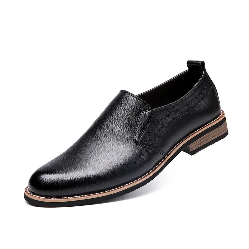 

Men Social Shoe Spring Genuine Leather High Quality Brand Comfortable Fashion Formal Shoes Men #MPX8116216