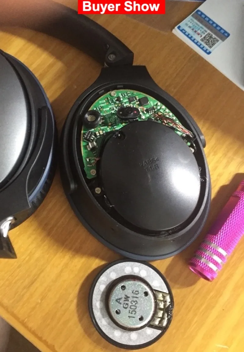 Original Speaker Unit 40mm For Bose qc15 qc25 qc35 qc35ii qc3 AE2 OE2 Headphone 32 ohms Sounds the same as original Perfect 