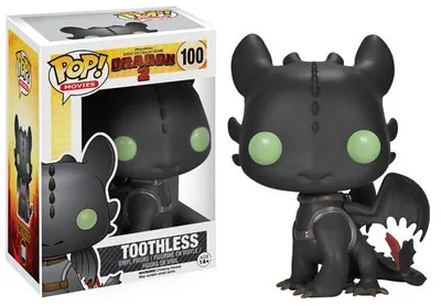 

FUNKO POP How to Train Your Dragon Toothless Bobble Head Wacky Wobbler PVC Action Figure Collection Toy Doll FKFG109