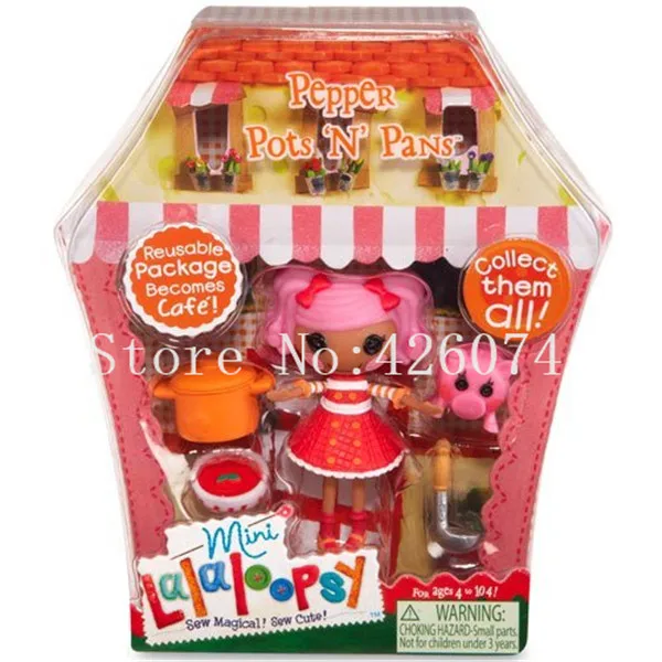 Модные Мини Lalaloopsy фигурки Куклы для девочек детские игрушки украшения детские рождественские подарки