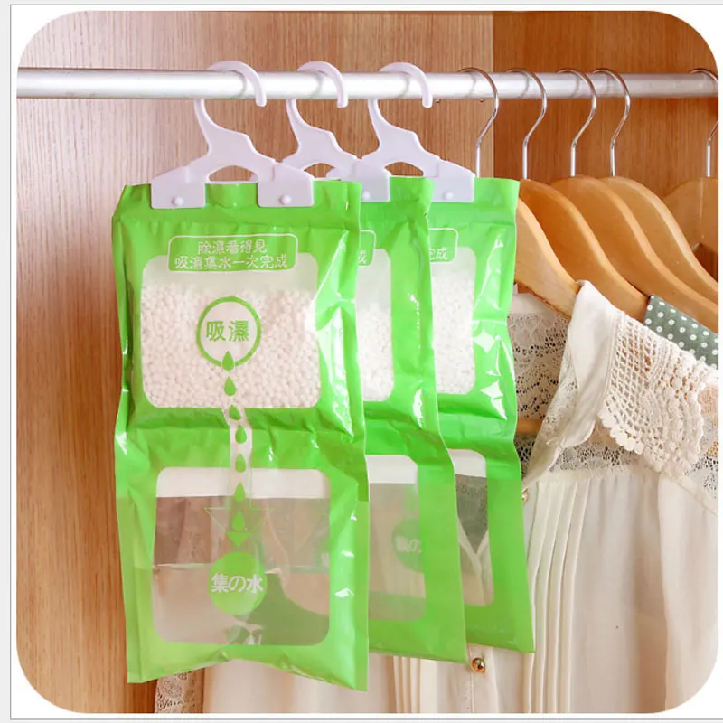 Bathroom Kitchen Desiccant Bag Closet Wardrobe Hanging Hygroscopic
