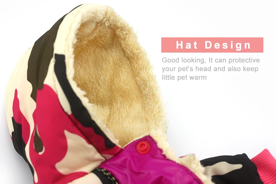 2018 Waterproof Fabric Pet Dog Clothes Thickening Warm Camouflage Dog Coat Jacket Clothing For Chihuahua Small Large Dogs S-XXL (8)