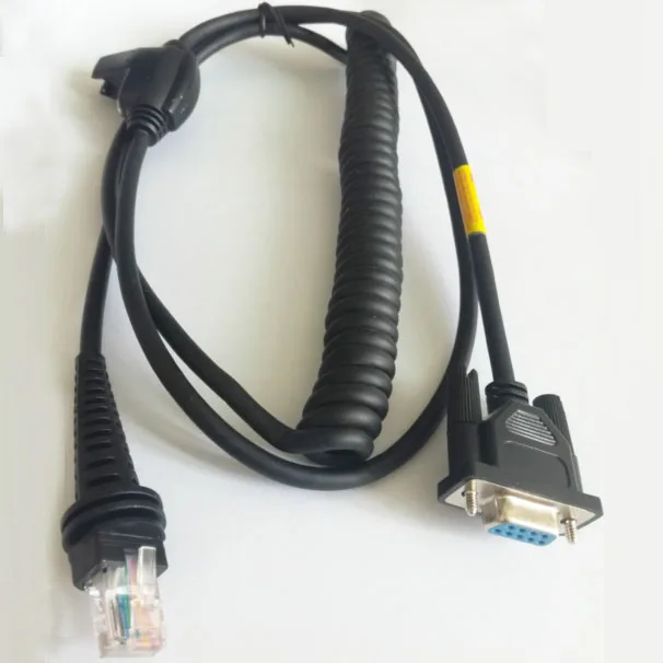 

Honey well Cbl-020-300-c00 Serial DB9 RS232 Female to RJ50 Coiled Spring Cable for 1900G Hyperion 1300g Xenon 1200g