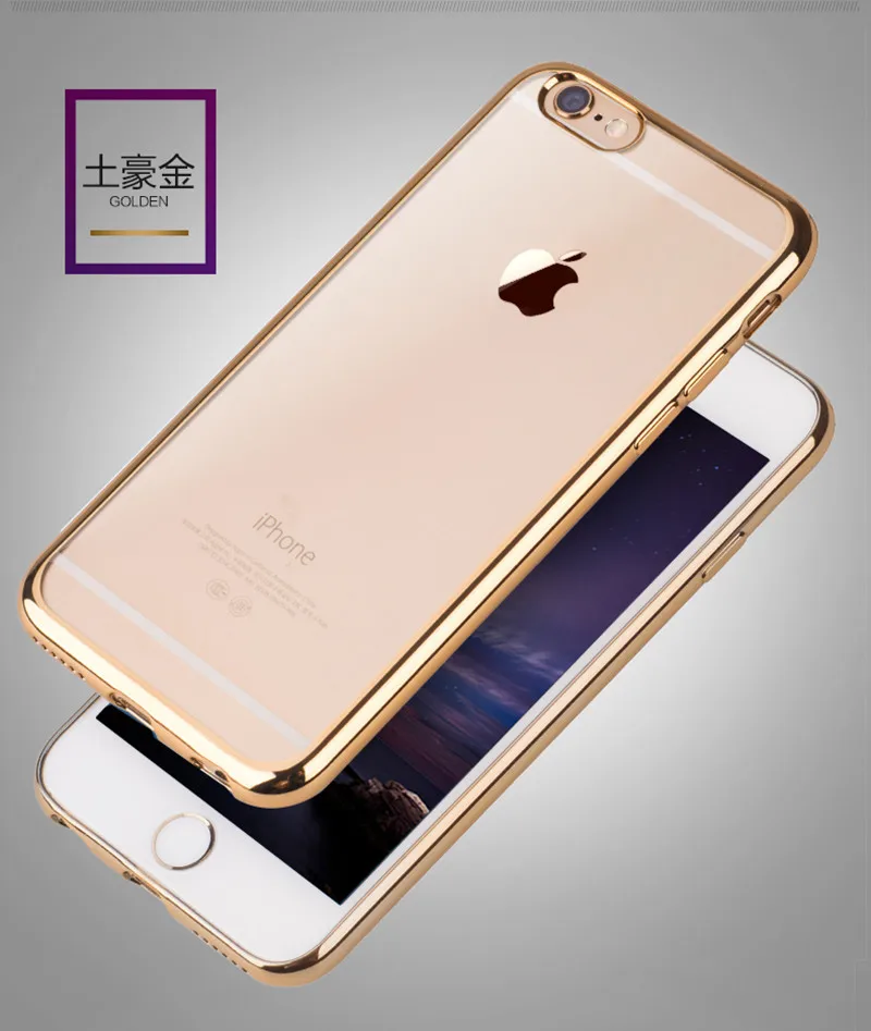 iphone 7 silicone case Fashion Rose gold Luxury Plating Case For iPhone X XS MAX XR Soft Clear TPU Cover For iPhone 12 6 7 8 plus ip 11 Pro MAX Coque iphone 7 waterproof case
