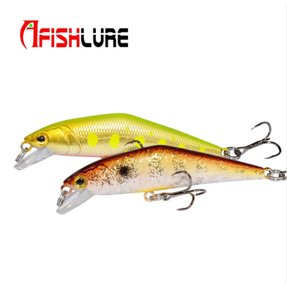 Afishlure 66 мм/8 г приманки в форме гольяна тонущие жесткие Iscas искусственная рыба