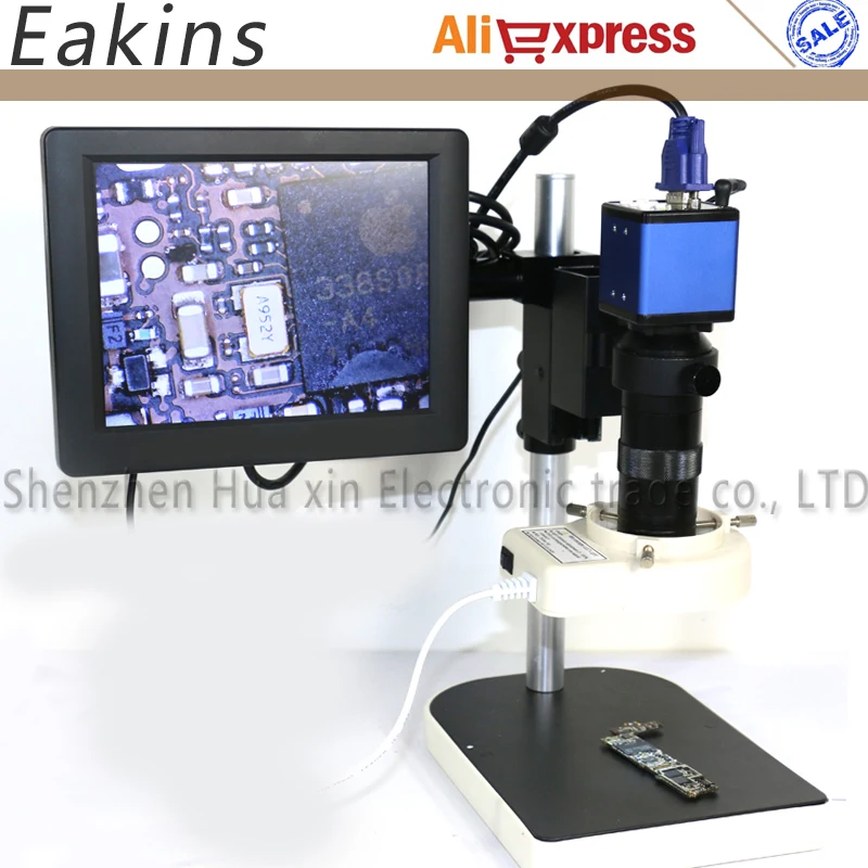 2MP VGA Video Digital Microscope Camera With 200X Lens 56