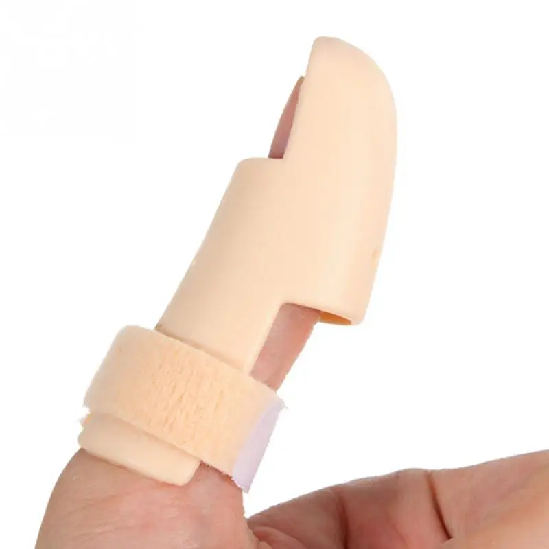 Высокое качество Пластиковые молоток пальцевые шины молоток травма пальцев боль шина DIP сустав поддержка Скоба защита