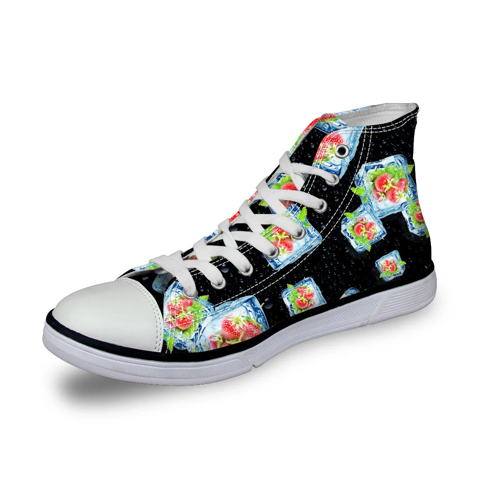hb0152ak Vintage 2 Fruits Noisydesigns 2 hb0156ak Dames akcustomized Toile Imprimer Noir Vulcanisé Filles Femmes 2 Top hb0154ak 2 hb0153ak 2 Cube Plat Sneakers Hb0151ak 2 En 3d Chaussures hb0155ak High Glace xR1PqRrX