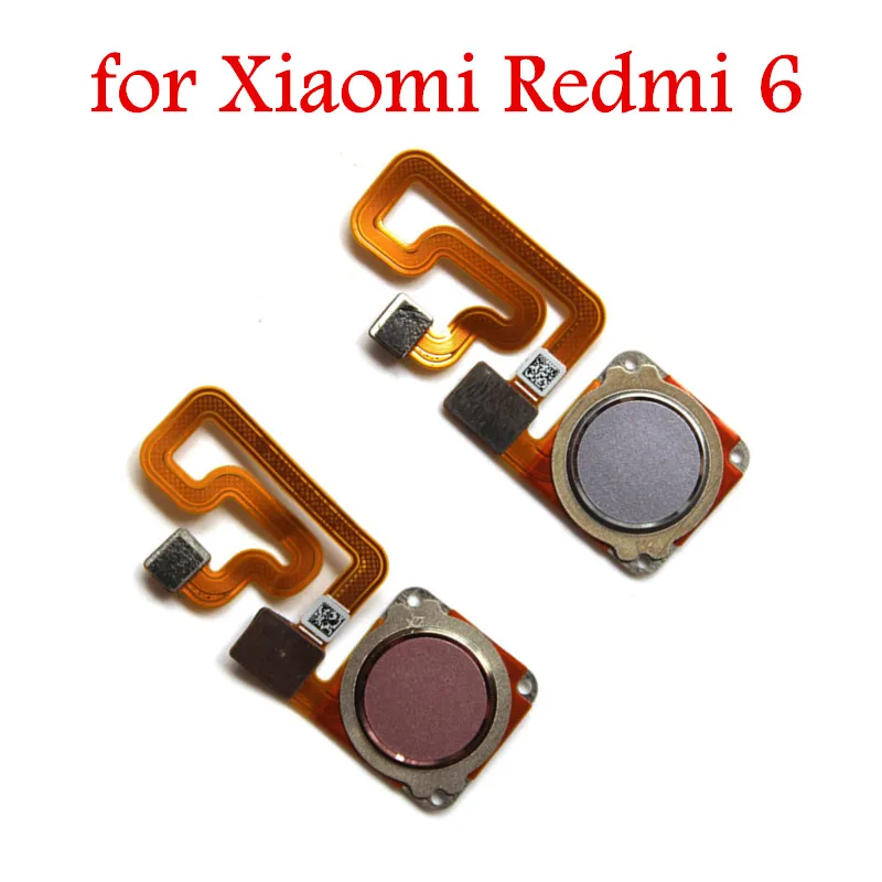 Для Xiaomi Redmi 6 сканер отпечатков пальцев кнопка домой гибкий кабель сенсорный