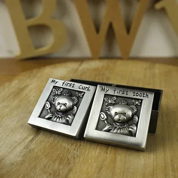 

Little Bear Square Metal Teeth Hair Elegant Carve Patterns Or Designs On Woodwork Collection Storage Box