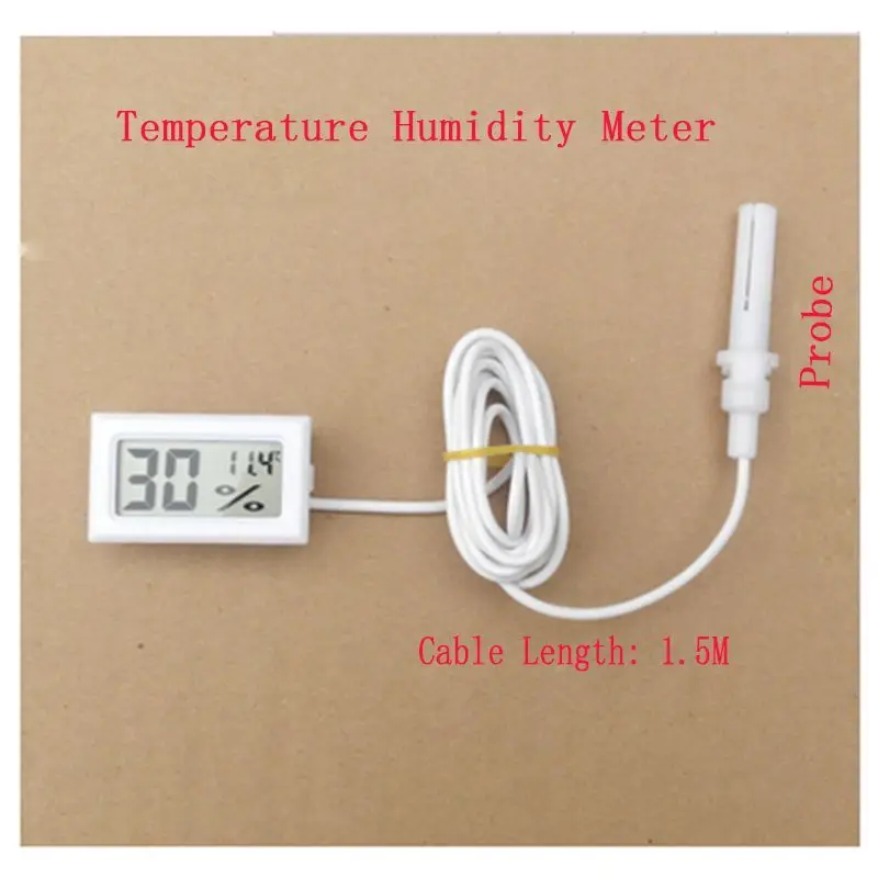 Профессиональный цифровой мини ЖК-дисплей термометр гигрометр Влажность Температура измеритель Крытый открытый цифровой ЖК-дисплей Дисплей Сенсор