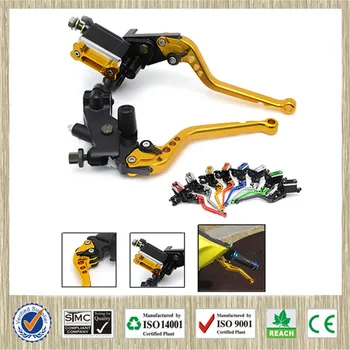 

Universal CNC 22mm Motorcycle Sports Brake Clutch Lever Master Cylinder Reservoir Set For Honda CBR250RR CBR600RR CBR300RR F4i