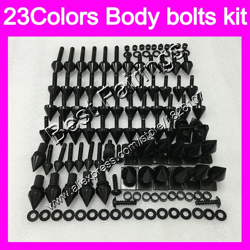 

Fairing bolts full screw kit For HONDA VFR800 Interceptor 98 99 00 01 VFR 800 VFR800RR 1998 1999 2001 Complete Body screws Nuts