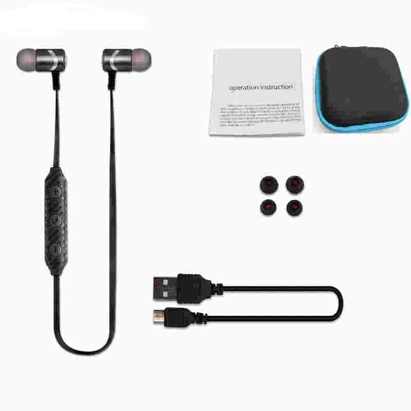 

Sports Wireless Headphone Bluetooth Earphone Sweat Proof Earphone Magnetic Earpiece Stereo Headset for Phone fone de ouvido