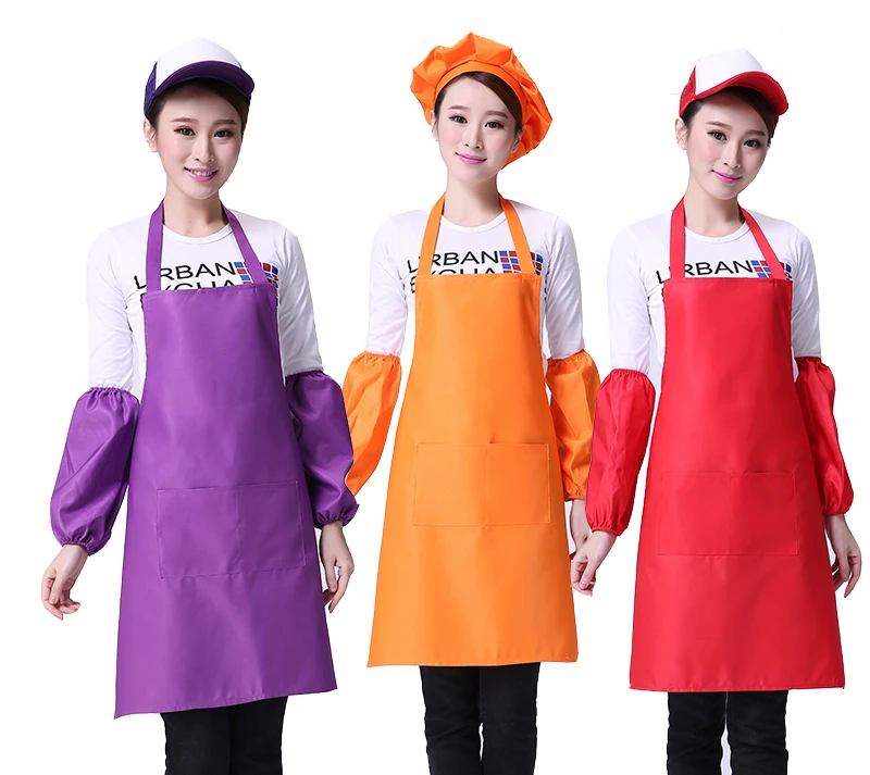 

Apron Workwear Kitchen Apron Customized Korean Fashion Supermarket Attendant print logo