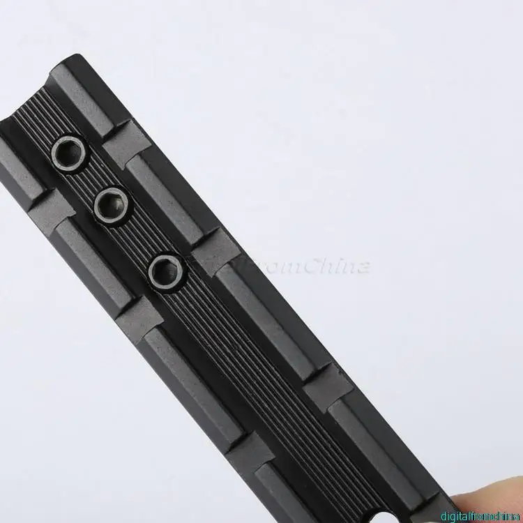 Dovetail to Weaver 20mm Picatinny Rail Mount Base Adapter Scope Mount Converter 100mm Length For Rifles Hunting Accessories