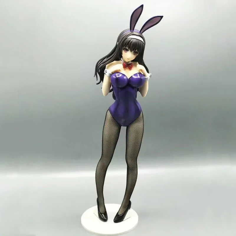 

Anime KASUMIGAOKA Bunny Girl Action Figure Bikini Rabbit Ears Utaha Ver PVC 1/4 Model Toys Collection Sexy Anime Figure Bunny