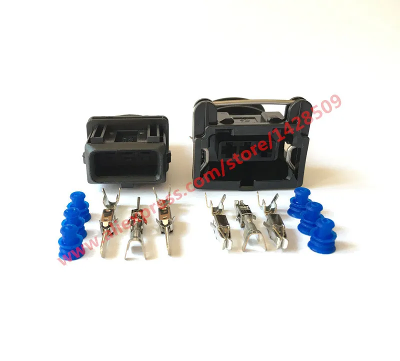 10 Sets 3 Pin 3.5 AMP Car Power Timer JPT Wire Female Male  