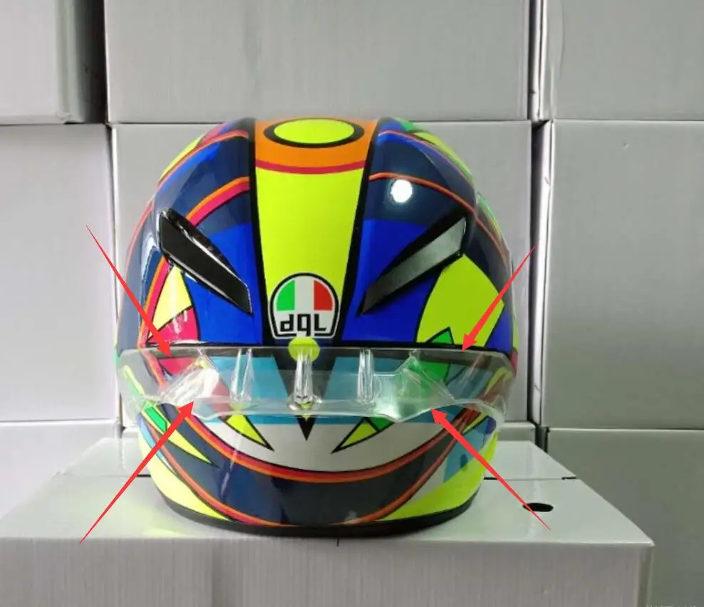 

Spoiler Visor Lens glass for dql dgl Full Face Motorcycle Helmet