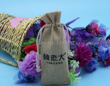can be custom made jute/linen/flax drawstring jewelry bag for gifts phone nuts Bouquet Garni coffee bean pouchesbags wholesale