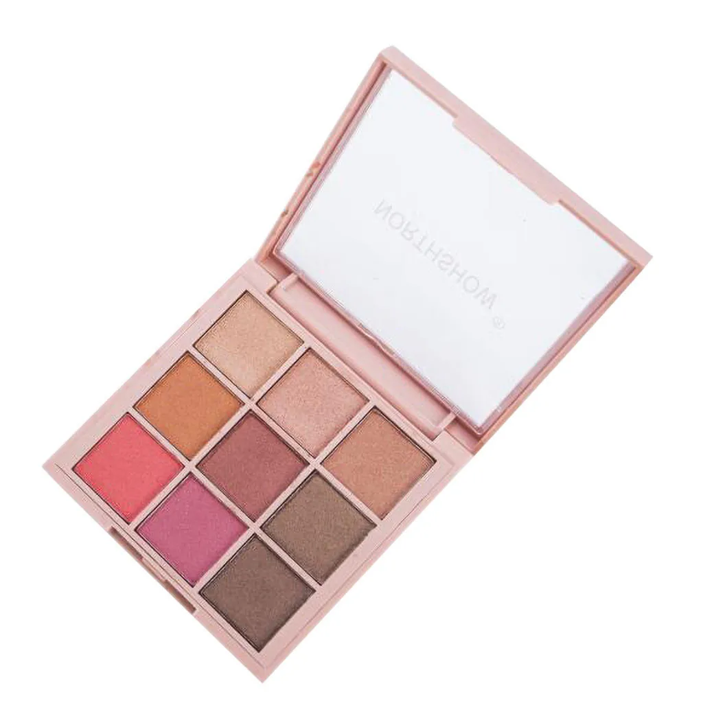 Waterproof lasting and not blooming Eyeshadow Eye Makeup Accessories Pearl Shimmer Eyeshadow Tray Smokey Makeup Eye shadow