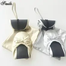 Лидер продаж популярные женские удобные сложить обувь складные балетки Обувь для вечеринок