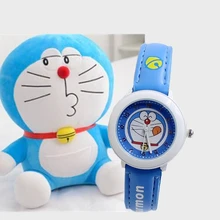 Детские часы для мальчиков и девочек с героями мультфильмов Doraemon tinkling cat для учеников начальной и средней школы водонепроницаемые кварцевые часы