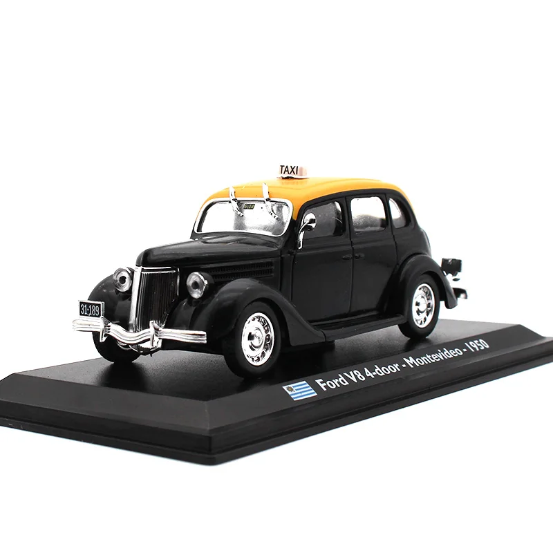 

LEO 1:43 Alloy car model Ford V8 4 door montevideo 1950 Collection Decoration kids toys The best gift for children