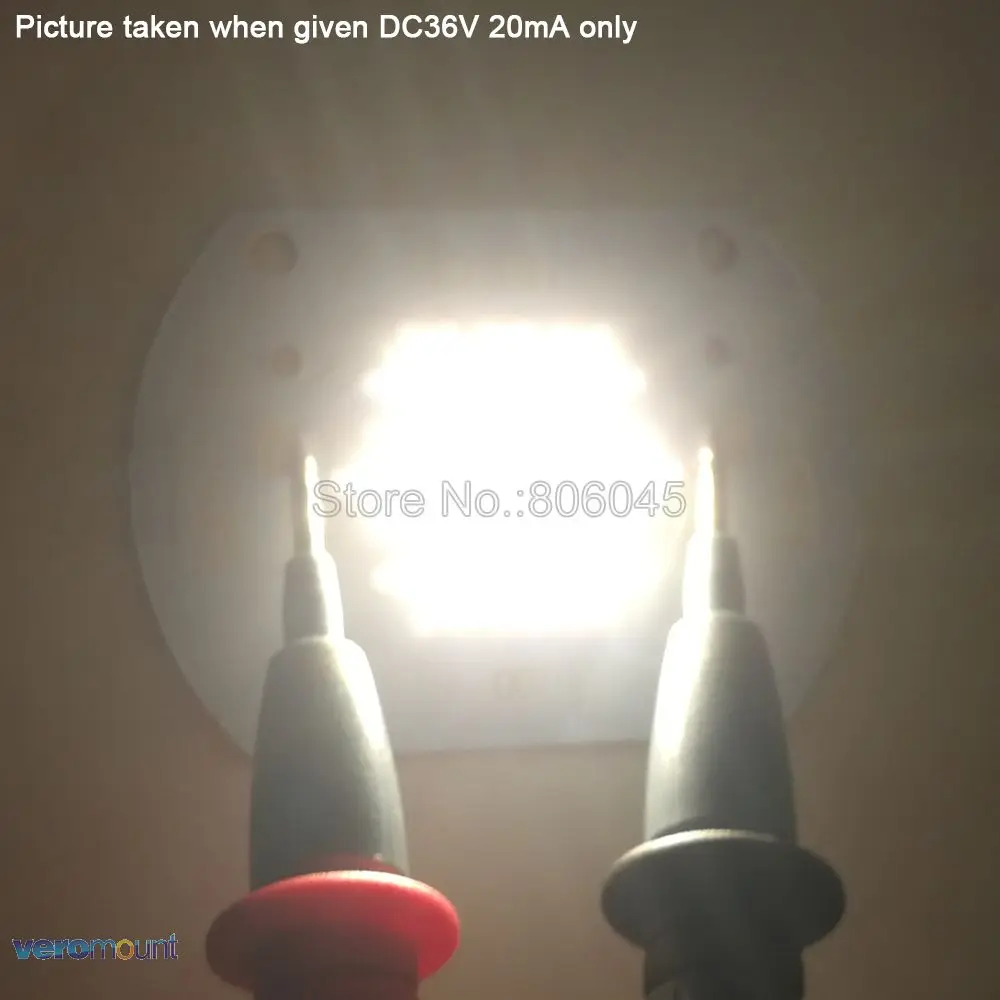 Cree XLamp XP-G2 XPG2 50 Вт 10 светодиодов высокой Мощность многокристальных светодиодные реветь свет лампы теплый белый 3000 К DC30-36V 1500mA 4800LM