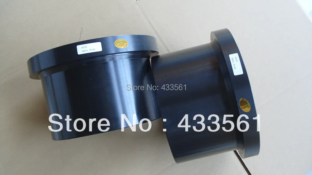 Бесплатная доставка ISO4427 пластиковый PE фланец адаптер DN63 DN1000 HDPE соединительные