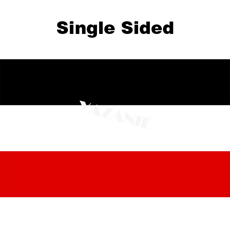 Single Sided YAZANIE Двусторонняя немецкая Империя(Jack 1903) DK Рейх войны 1903-1918 флаг Немецкий y прусский большой Первой мировой войны армейский флаг - Цвет: Single Sided