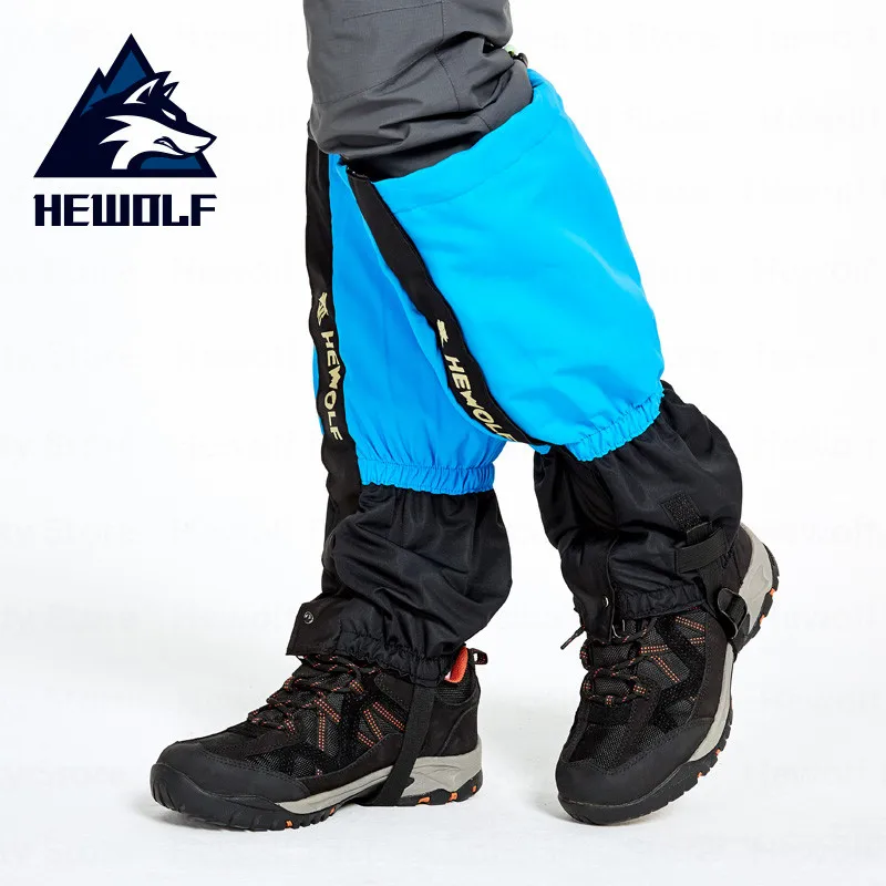 Hewolf Camping Leg Warmers Waterproof Leg Sleeve Snow Desert Fleece Leg