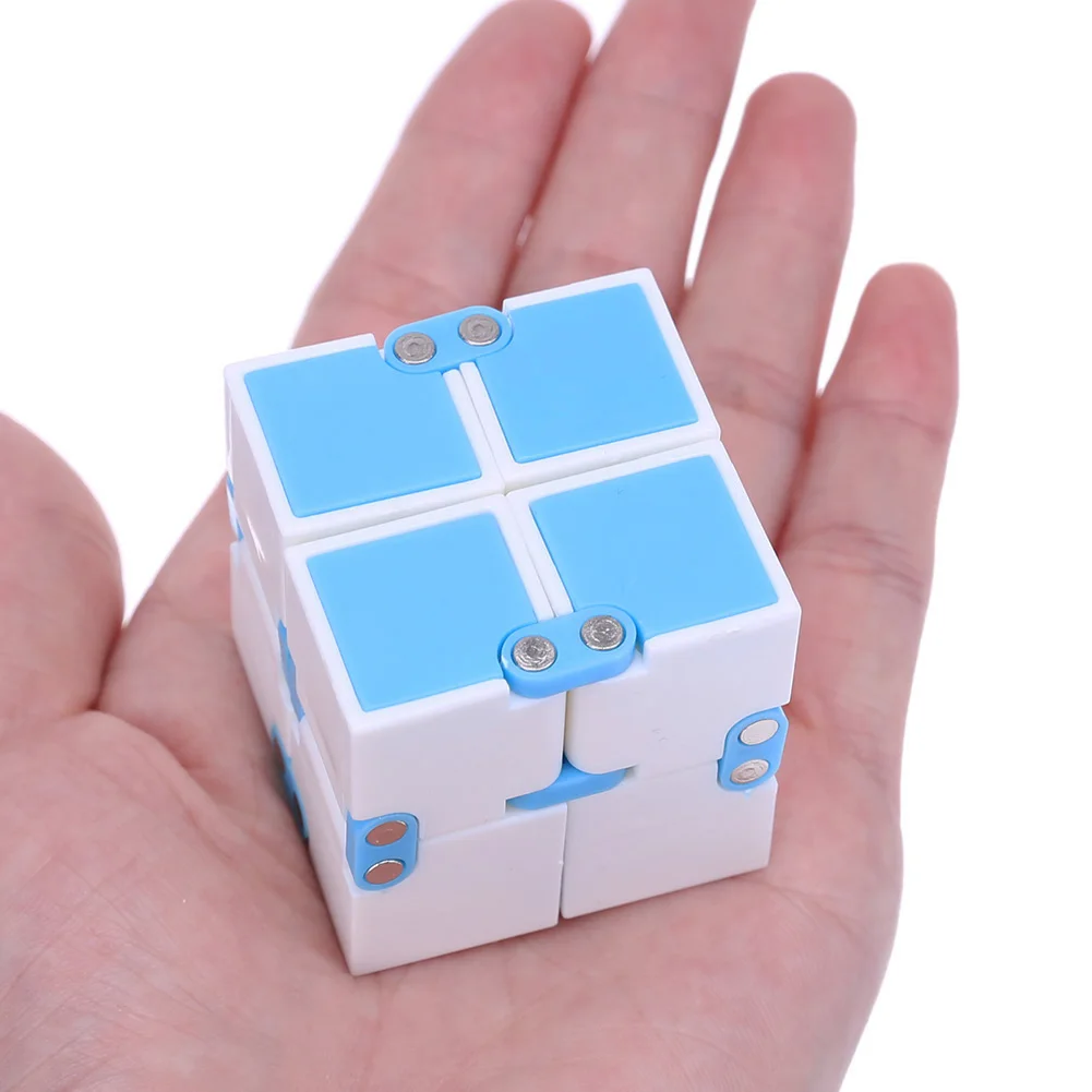 NEW Infinity Cube Mini Fidget Cube Anti Stress Finger Hand Magic Cube Blocks Adult Kids Funny