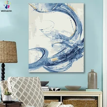 DIY цветные картины по номерам с цветами Современная абстракция художественная картина Рисование Живопись по номерам Обрамленный дом