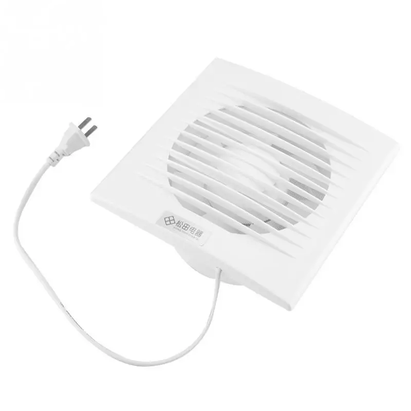 

15W 220V Wall Mounted Exhaust Fan Low Noise Home Bathroom Kitchen Garage Air Vent Ventilation Toilet Bathroom Accessories
