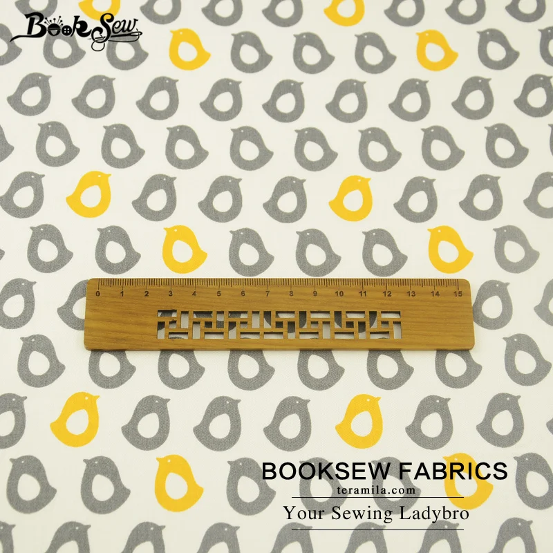 Тканевая саржевая ткань Booksew домашний текстиль милый рисунок пингвина мягкая