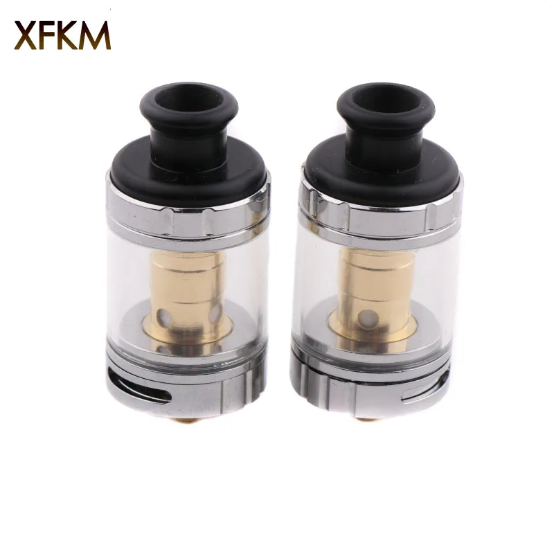 

XFKM NEW subohm c Tank Atomizer 2.5ML 510 Thread 0.3ohm Atomizer Tank Gold-plated coils adjustable airflow