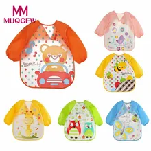 MUQGEW детские нагрудники baberos impermeables para bebe EVA naterial непромокаемые нагрудники для младенцев с длинным рукавом