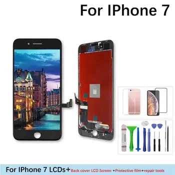 

Free shipping Replacement LCD For Iphone 7 LCD Screen Display Touch Digitizer Assembly For IPhone 7 LCD Screen AAA Quality