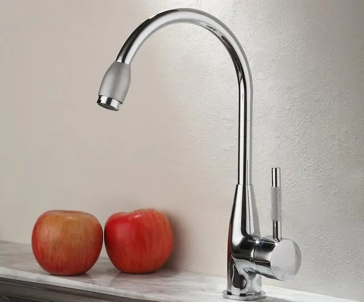 Brass Copper Pull out Spray Kitchen Faucet Mixer Tap Pullout Sprayer Kitchen Faucet SATIN NICKEL BRUSHED
