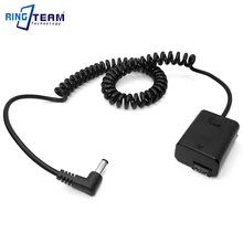 DC 5521 со спиральным кабелем NP-FW50 AC-PW20 PW20 Батарея Переходник постоянного тока для SONY A7000 A6500 A5100 A6300 A6000 A7 2 A7R A7S RX10 Камера