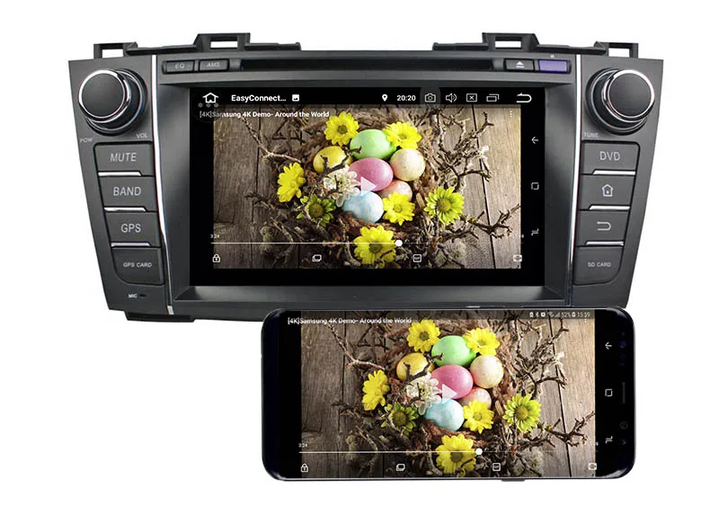 Flash Deal Belsee for Mazda 5 2009-2013 Car Stereo Android 8 Radio Octa Core PX5 GPS Navigation Head Unit Autoradio DVD Player Bluetooth 4