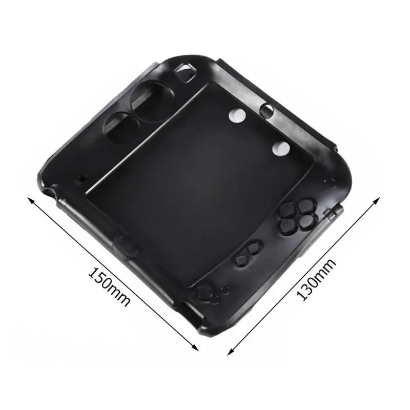 Мягкий силиконовый корпус, пылезащитный чехол, защитный чехол с рамкой для Nintendo 2DS, игровой консоли, высококачественный защитный чехол