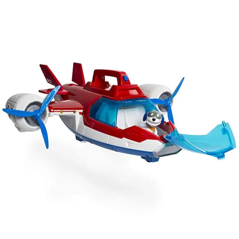 

Paw Patrol Puppy Anime Action figure Paw Patrol Air Patroller Lights and Sounds Air Patroller Plane kids Birthday Christmas gift