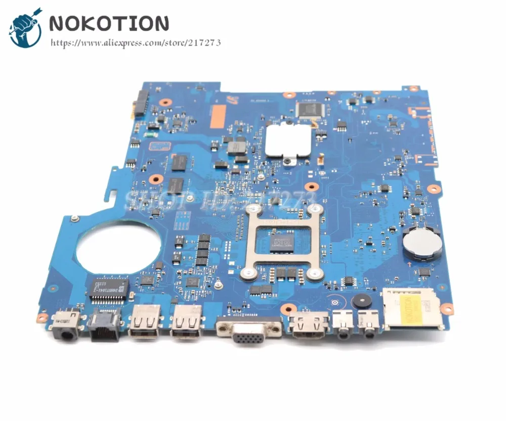 NOKOTION для samsung NP-RC520 RC520 Материнская плата ноутбука 15 дюймов HM65 DDR3 GT520M 1 ГБ BA92-08079A BA92-08079B